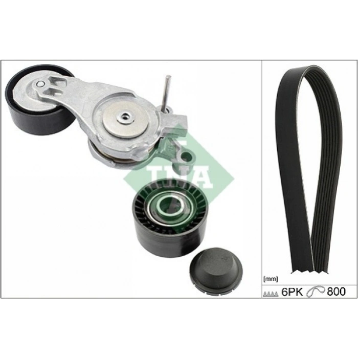 V KAYIS SETI (V KAYISI 5750.ZF) 6PK 802 206+/308/301/RIFTER 1.6 HDI 07-