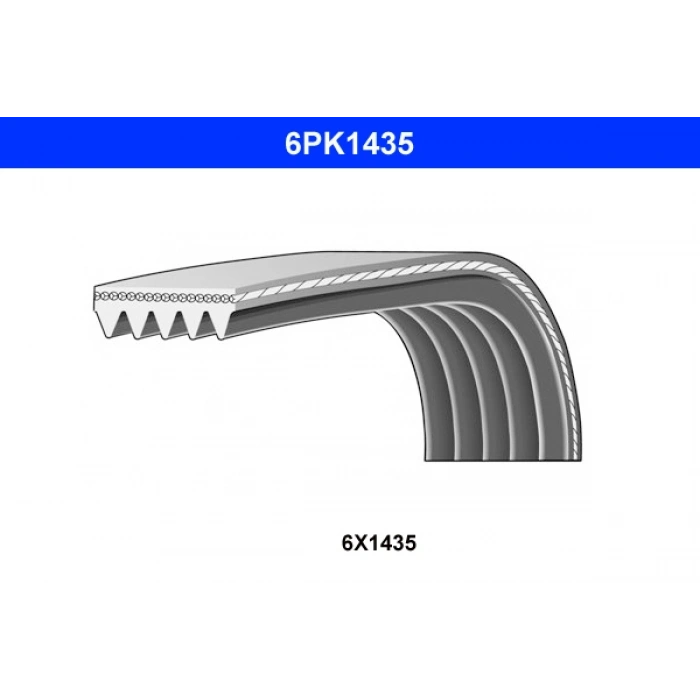 V KAYISI (6PK 1440) KA/PARTNER BM 96-