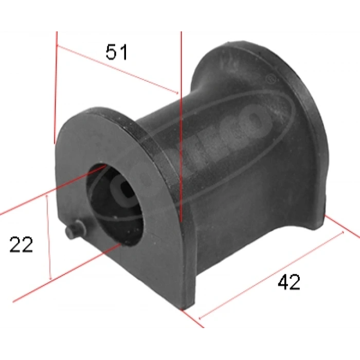 VIRAJ DEMIR LASTIGI ÖN 31347 / 38087 01 (22 mm) T5-T5,5-T6 BM 04-