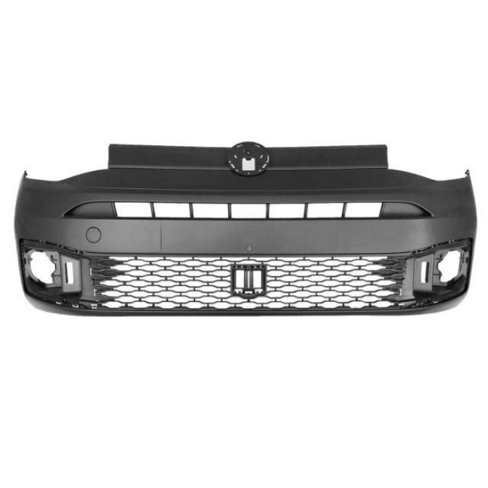 VOLKSWAGEN CADDY- 21/25; ÖN TAMPON PANJURLU/SİS DELİKLİ/CARGO MAXI SİYAH (ITALYA)