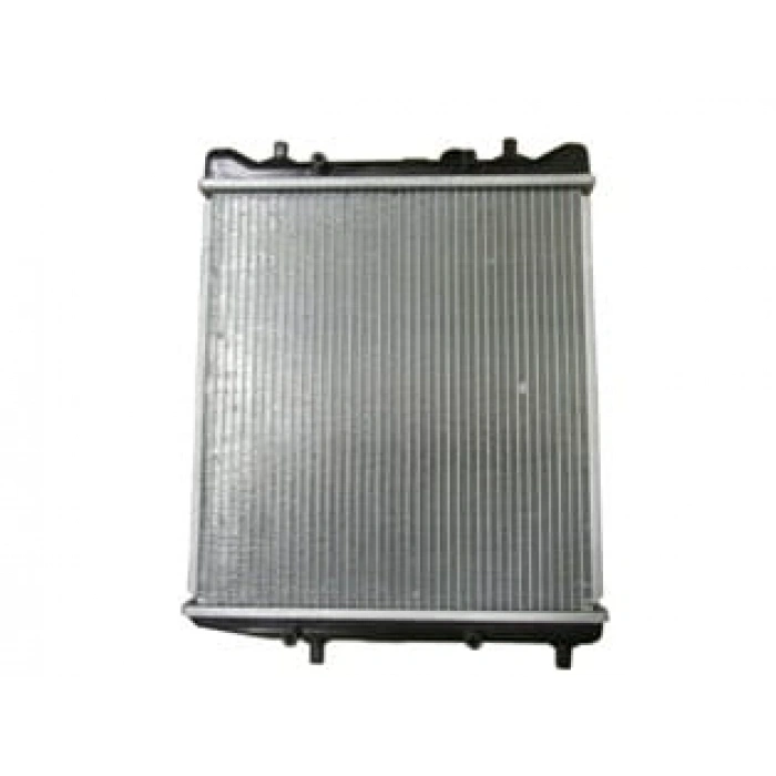VOLKSWAGEN POLO- 4- 99/01; SU RADYATÖRÜ MANUEL ALÜMİNYUM 1.4cc KLİMASIZ TİP/TEK FANLI (41X42,5X1