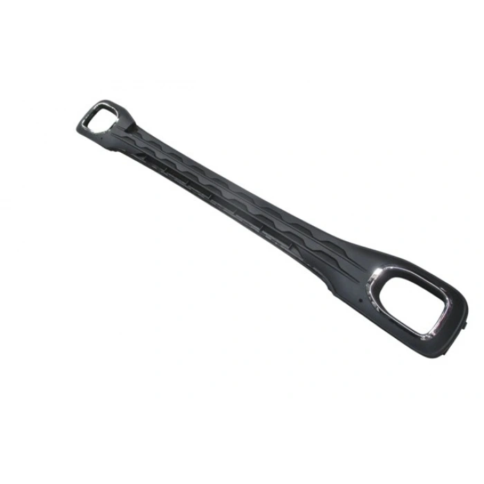 VOLKSWAGEN T CROSS- 22/23; ÖN TAMPON PANJURU SİYAH (GÜNDÜZ FAR YERİ NİKELAJ ÇERÇEVELİ )(TW)