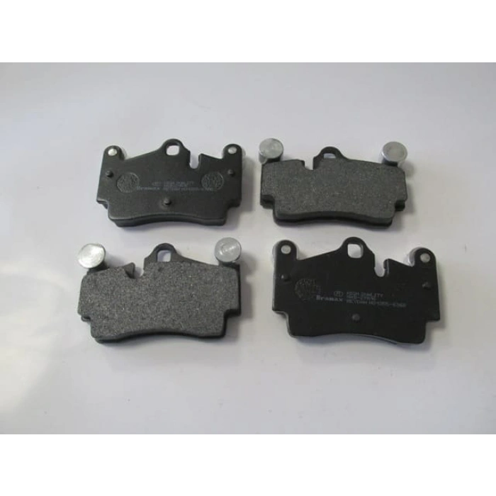 VOLKSWAGEN TOUAREG- 07/09; ARKA FREN BALATASI 3,6/4,2/5,0/6,0(KABLOSUZ)(DİSK)(112x73x16) (BRAMAX)