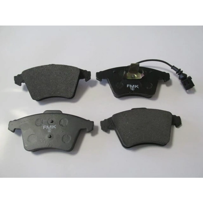 VOLKSWAGEN TRANSPORTER- T5- 04/09; ÖN FREN BALATASI (1KABLOLU)DİSK)155X73,3X17/156,3X75,1X16,5)(