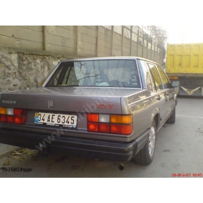 VOLVO 740/760- 82/90; ARAÇ BİLGİLERİ VE RESİMLERİ