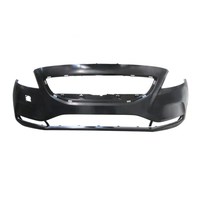 VOLVO V40- 13/19; ÖN TAMPON SİYAH/FAR YIKAMA DELİKSİZ (TYG)