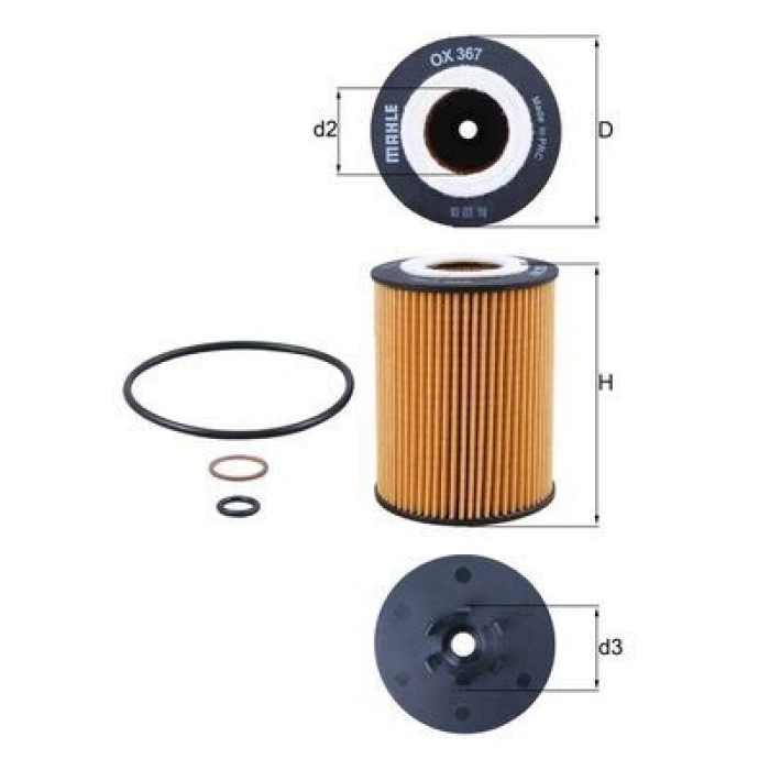 YAG FILTRESI 04-13 1-SERI (E87) 3-SERI (E46)