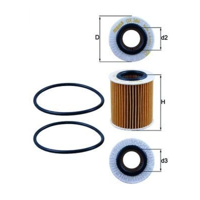 YAG FILTRESI 05 1-SERI (E81-E87-F20-F21) 3-SERI (E90-E91-F30-F80) 5-SERI (E60-E61-F10-F11)
