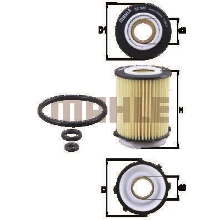YAĞ FİLTRESİ CC TOUAREG 3.6 V6 FSI 10 BWS CGR KAMPANYALI