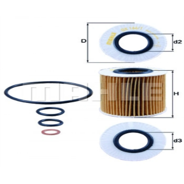 YAG FILTRESI E29HD89-0986TF0131 E46-E81-E82-E87-E88-E90-E91-E92-E93-E60-E61-X1 E84-X3 E83 N40-N42-N43-N45-N46 02-11