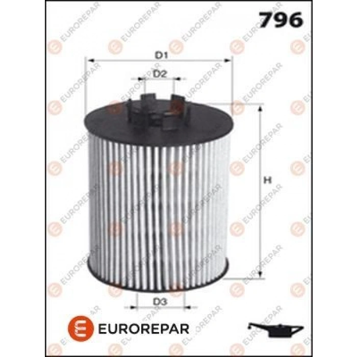 YAG FILTRESI E350HD44 / OX164D PASSAT-A4-A6 AFB-AKN-AKE 2,5 TDI 97-04
