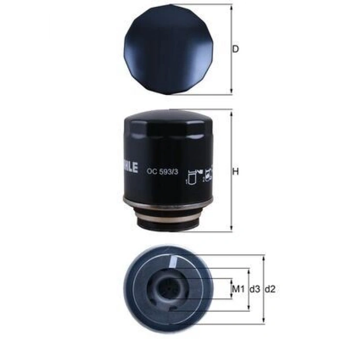 YAĞ FİLTRESİ GOLF V VI JETTA III PASSAT TIGUAN TOURAN A3 OCTAVIA IBIZA SCIROCCO 1.4 TSI W712.90 KAMPANYALI