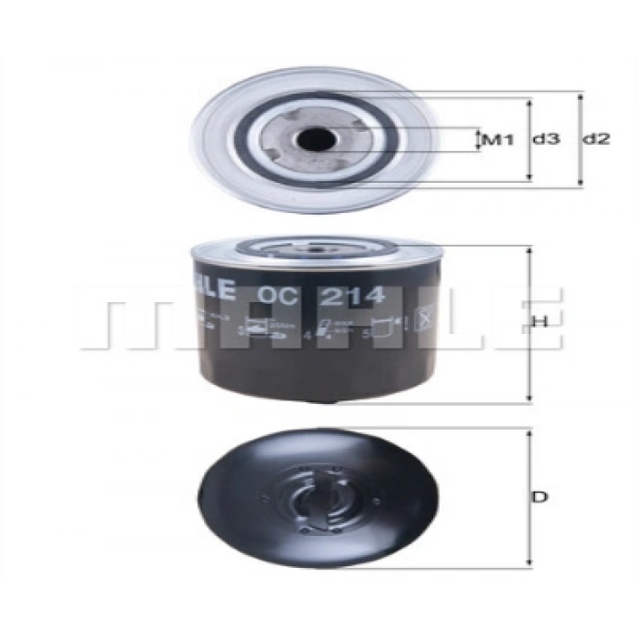 YAG FILTRESI H205W01 T4 ABL 1,9 TD 91-97
