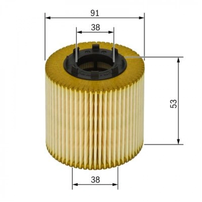 YAG FILTRESI KAGIT JDE2464/M8206A01 TRANSIT V-184 MONDEO JAGUAR X-TYPE I 2.0-2.4 TDCI 01-06