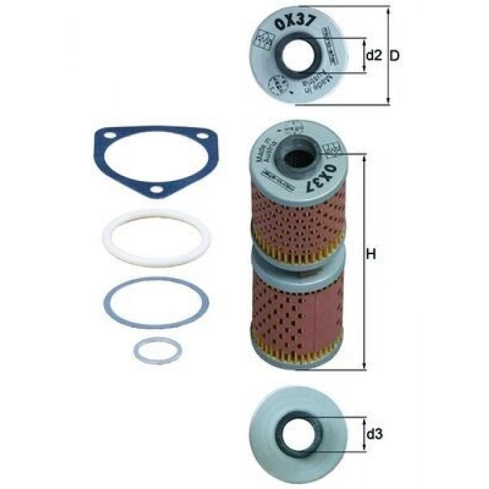 YAĞ FİLTRESİ MERCEDES W203-W204 W211 W164-GRAND CHEROKEE 3.0 0610