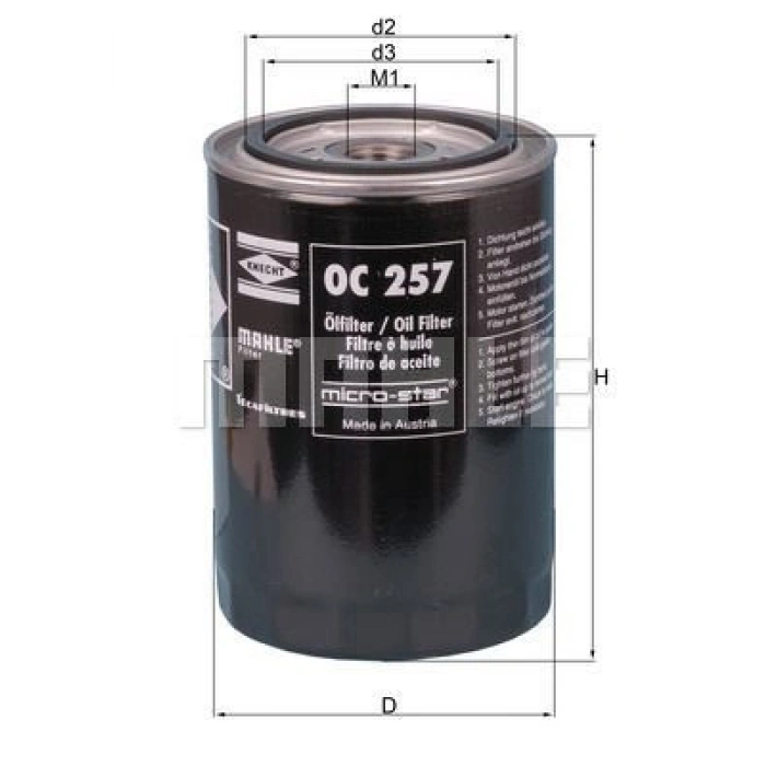 YAĞ FİLTRESİ RANGE ROVER II LP 4.6 224HP 07 94-04 02 KAMPANYALI