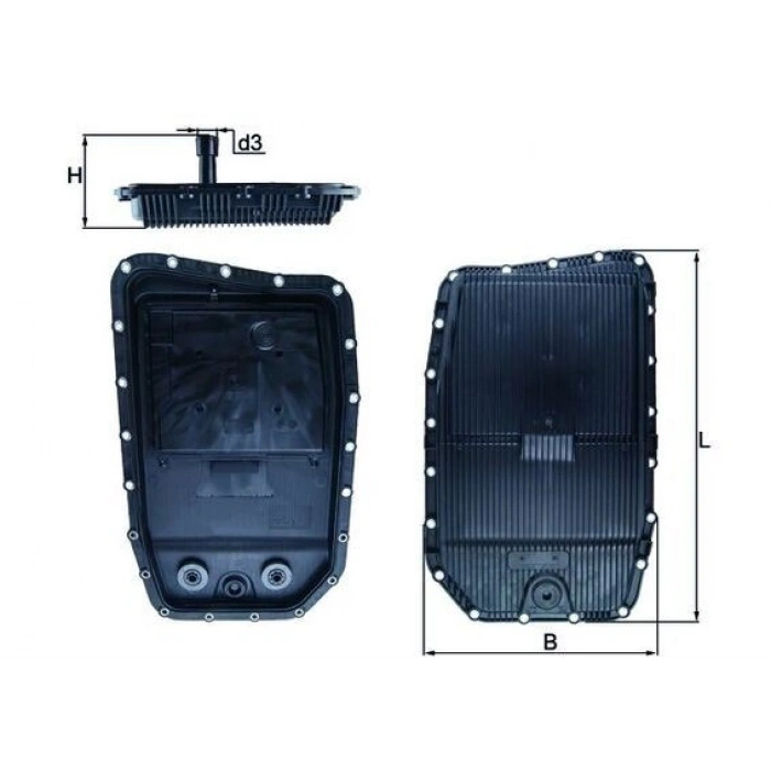 YAĞ KARTEL (ŞANZUMAN) KUTU İÇİ OEM BMW E81-E82-E87-E90-E60-E65-X1-X3 E83-X5 E70-X6 E71 (M54-N43-N45N-N46N-M47N2-N52-N53-N54)