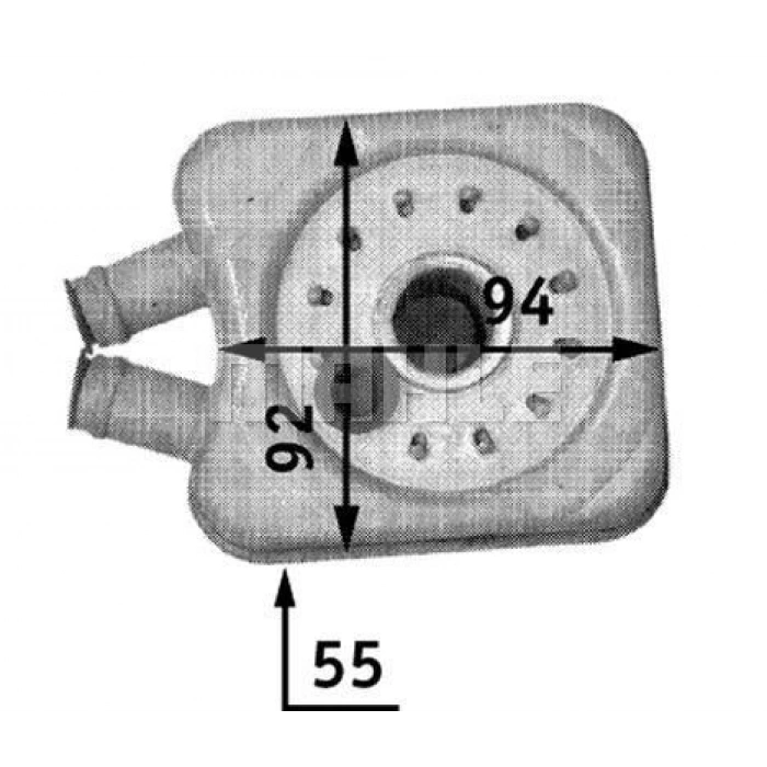 YAĞ SOĞUTUCU TOUAREG/Q7/ 4.2/6.0 TFSI /TSI