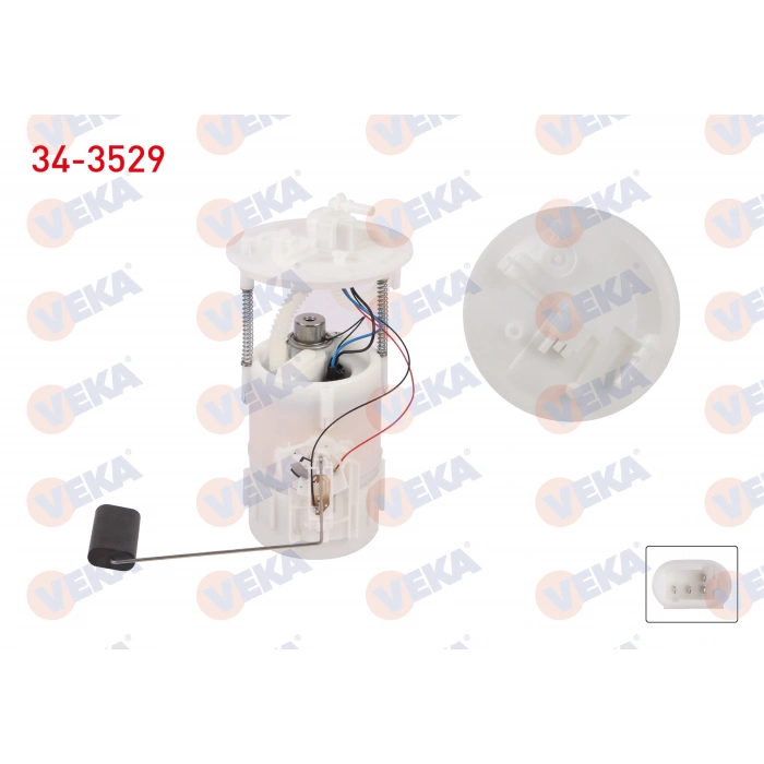 YAKIT DEPO SAMANDIRASI 3 BAR DACIA SOLENZA 1.4 2003- / RENAULT CLIO II 1998-2005