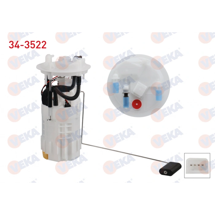 YAKIT DEPO SAMANDIRASI 3 BAR (MOTORLU) RENAULT MASTER III (FV) 2.3 DCI 2010-