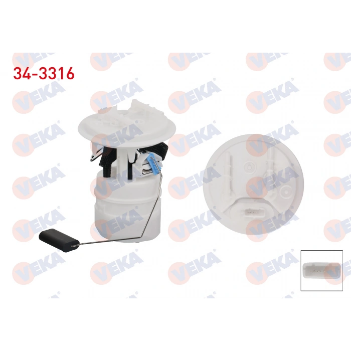 YAKIT DEPO SAMANDIRASI 3 BAR PEUGEOT 207 1.6 2006-2013 / CITROEN C2 1.4 2003-2009