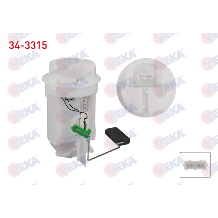 YAKIT DEPO SAMANDIRASI 3 BAR PEUGEOT 306 1.4 - 1.6 1994-2001