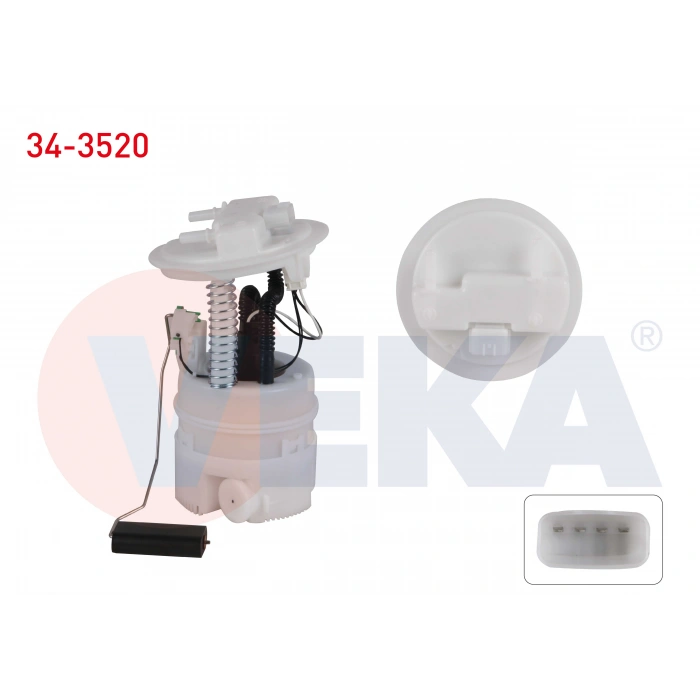 YAKIT DEPO SAMANDIRASI 4 BAR RENAULT CLIO IV 0.9 TCE 2012-