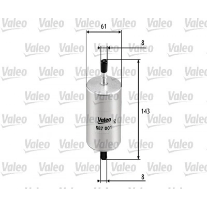 YAKIT FILTRESI 206/207/208/307/308/C2/C3 B.M 00-