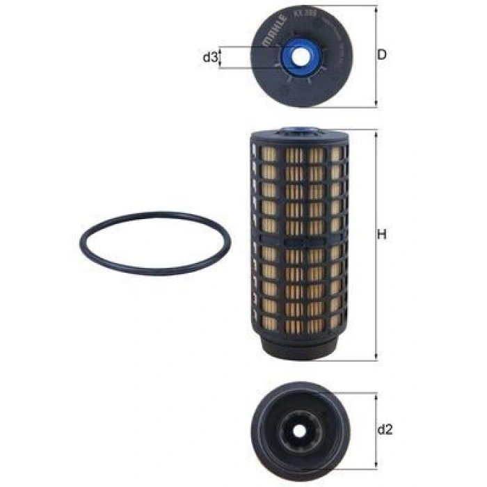 YAKIT FİLTRESİ 208 308 3008 5008 PARTNER BERLINGO C-MAX FOCUS 14 CROSSLAND 17 2.0 TDCI 1.6TD HDI