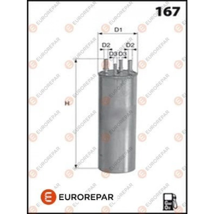 YAKIT FILTRESI 4 ÇIKISLI / H70WK02 / KL 229/4 T5-TOUAREG AXB-AXD-BAC-CAAA-CAAB-CAAC-CAAD 1,9 TDI-2,0 TDI-2,5 TDI 04-