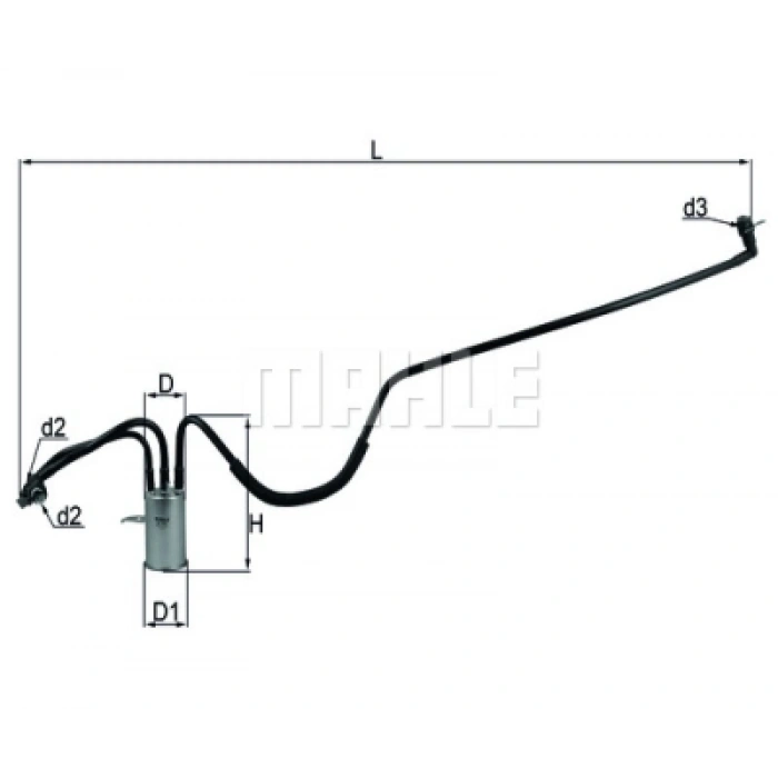 YAKIT FILTRESI CHREYSLER VOYAGER IV 3,3-3,8 00-