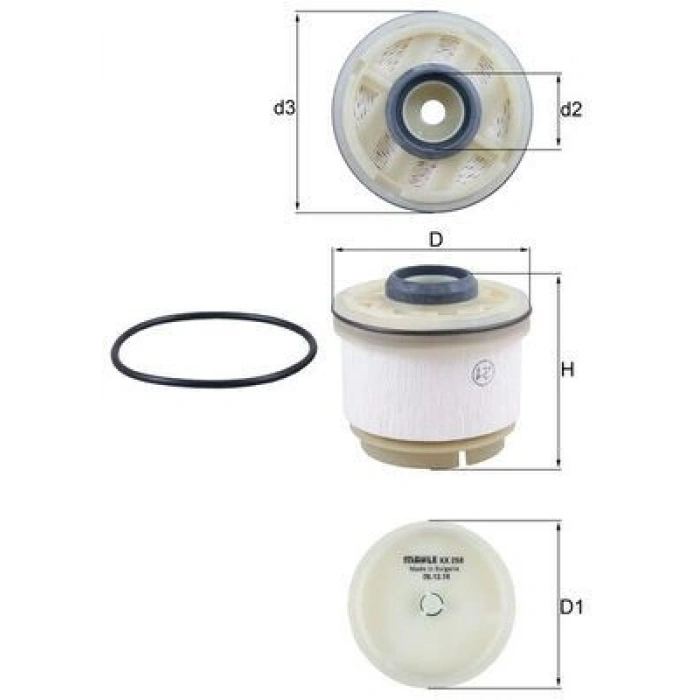 YAKIT FİLTRESİ CMAX II FOCUS KUGA 3008 308 5008 2.0 TDCI