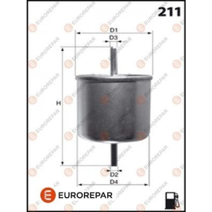 YAKIT FILTRESI ESCORT V VI MONDEO I II KA FIESTA IV MAZDA 121 1.3 1.4 1.6 1.8 2.0 90-