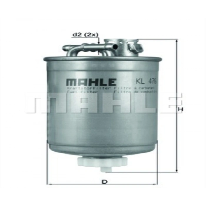 YAKIT FILTRESI H143WK SHARAN-GALAXY AUY-ASZ 1,9 TDI 00-10