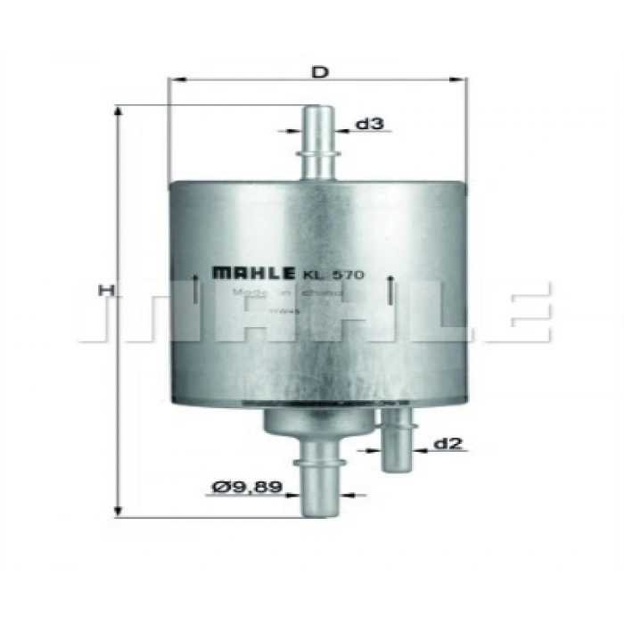 YAKIT FILTRESI H225WK A4-A6 BAT-BDW-BXA -BEX 1,8 T-2,4 01-11