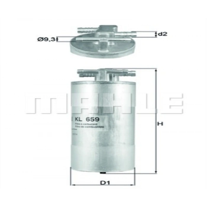 YAKIT FILTRESI H335WK A6 CANA-CANB-CANC-CDYA-CDYB-CDYC 2,7 TDI-3,0 TDI 05-11