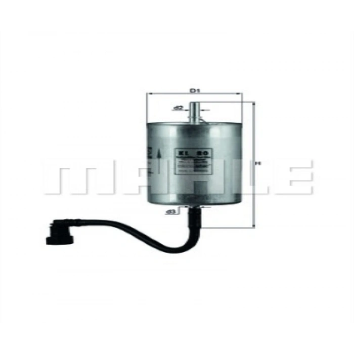 YAKIT FILTRESI H430WK 911 CARRERA-BOXSTER-CAYMAN M 96.23-M 96.22 2,5-2,7-3,2 01-12