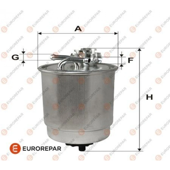 YAKIT FILTRESI H70WK08 / KL 147D GOLF4-BORA-LT-A3-TOLEDO-PASSAT 1Z-AGR-AHF-ALH-ANJ-AVR-AVF 1,9 TDI-2,5 TDI 91-