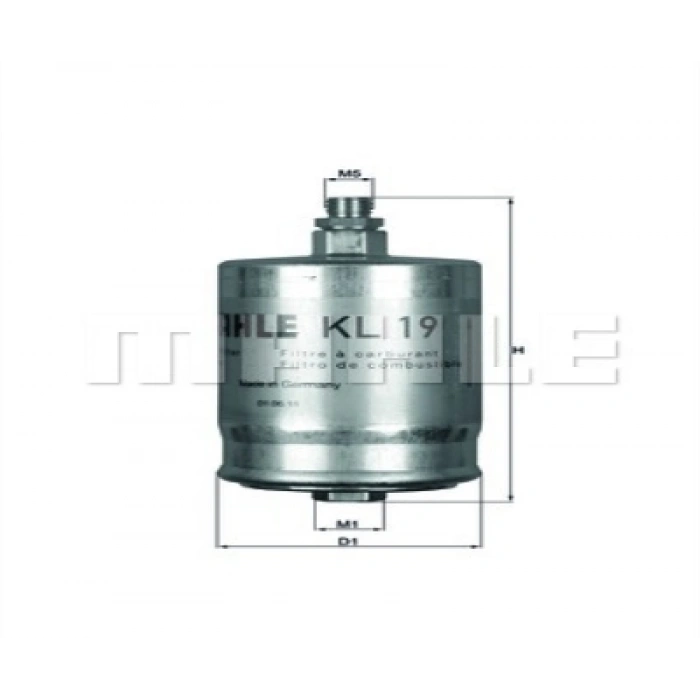 YAKIT FILTRESI H80WK04 W124-201 M102 85-95