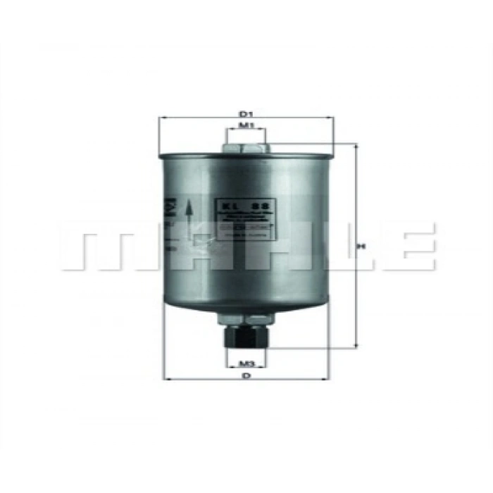 YAKIT FILTRESI H84WK03 GOLF1 JH 1,8 78-