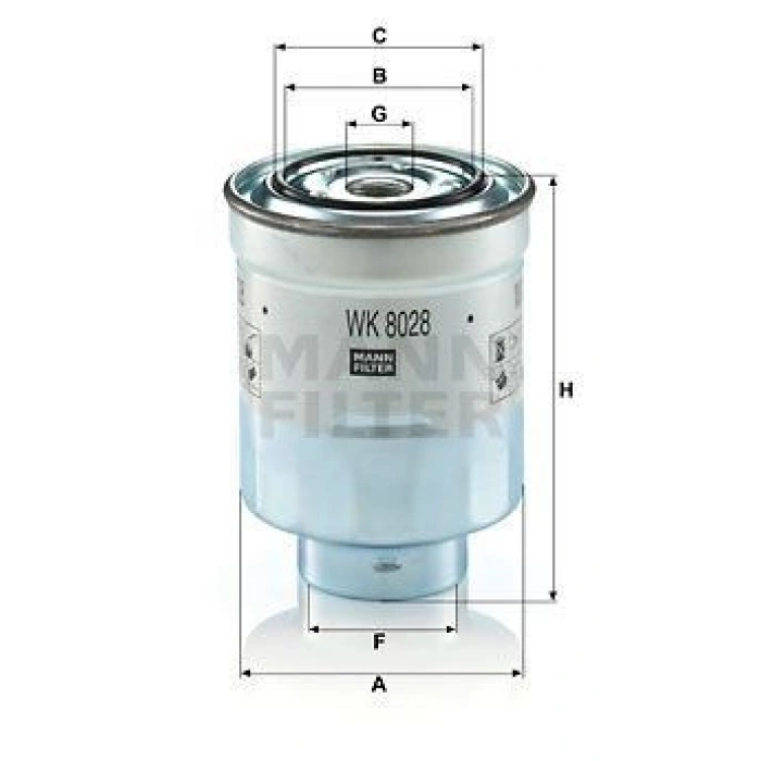 YAKIT FİLTRESİ MAZDA CX 5 2.2 SKYACTİV D 150HP 04 12- KAMPANYALI