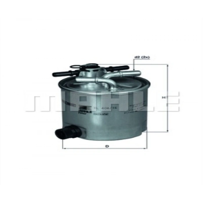 YAKIT FILTRESI LOGAN MCV/SANDERO 1.5 dCi 07-