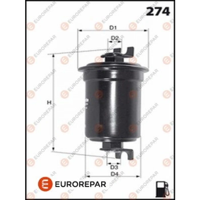 YAKIT FILTRESI MAZOT FILTRESI ACCENT/ELANTRA/SCOUPE 1,5 BENZIN 1995-1999