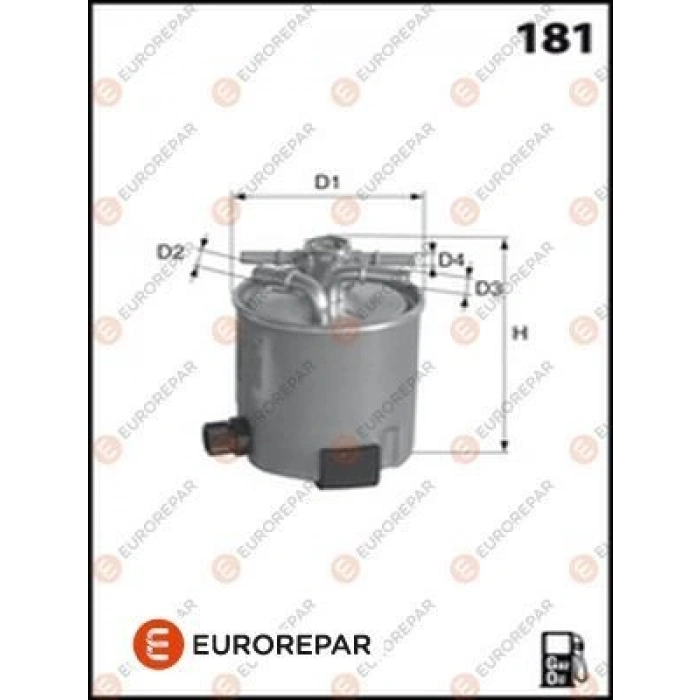 YAKIT FILTRESI MAZOT FILTRESI MEGAN II / SCENIC II 1.5 dCi 07-