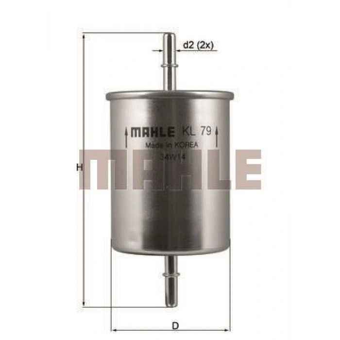 YAKIT FİLTRESİ MERCEDES W202 C SERİSİ 0207 CHRYSLER