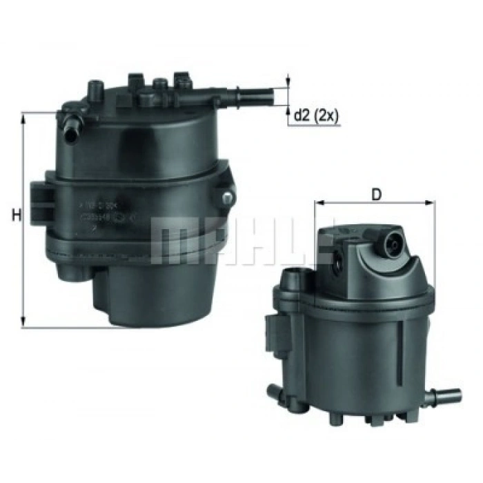 YAKIT FİLTRESİ MÜŞÜRLÜ BIPPER NEMO 307 207 206 C3 C2 1.4 HDI FUSION FIESTA 1.4 TDCI