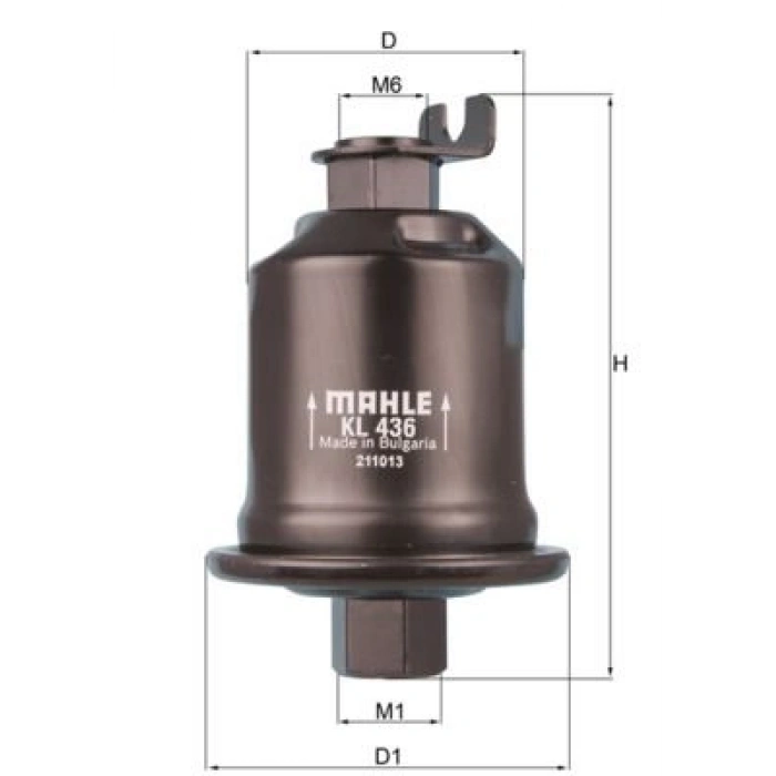 YAKIT FİLTRESİ QASHQAI 2 1.5 DCI 2.0 DCI XTRAIL 2.0 DCI 07 KOLEOS 2.0 DCI 08 KAMPANYALI