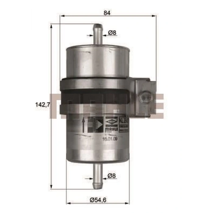 YAKIT FİLTRESİ RENAULT SCENİC II GRAND SCENİC 1.5 DCI 106HP 06 05- KAMPANYALI