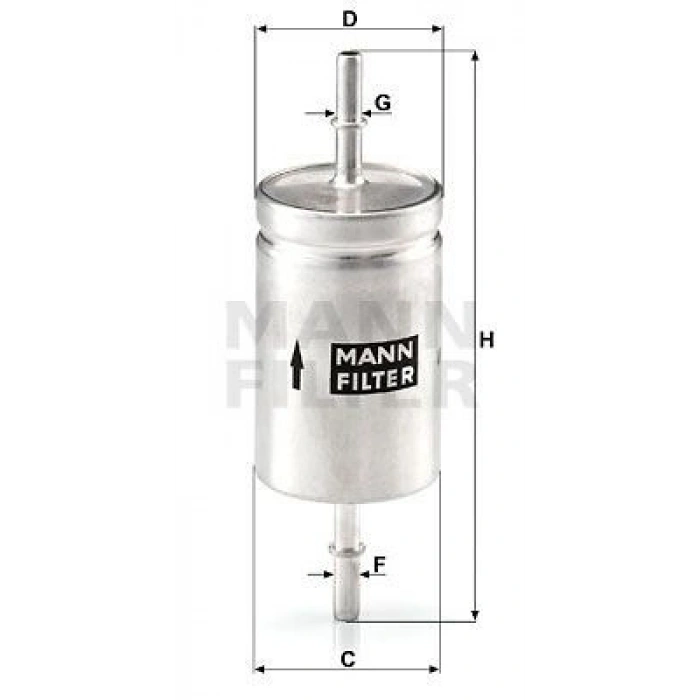 YAKIT FİLTRESİ SKODA FELİCİA 1.3 54HP 10 94-08 01 KAMPANYALI