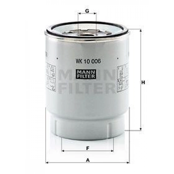 YAKIT FİLTRESİ VOYAGER GRAND VOYAGER RG 2.8 CRD TURBODİESEL 150HP 06 04-12 08 KAMPANYALI